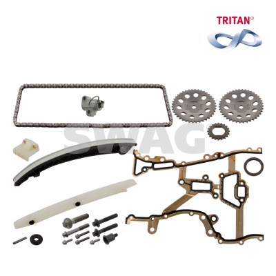 4044688664242 | Timing Chain Kit SWAG 40 94 9689